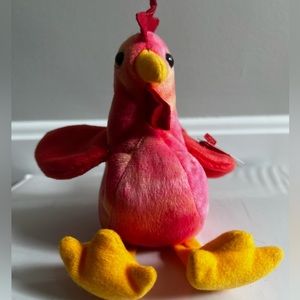 TY Beanie Baby Strut the Rooster